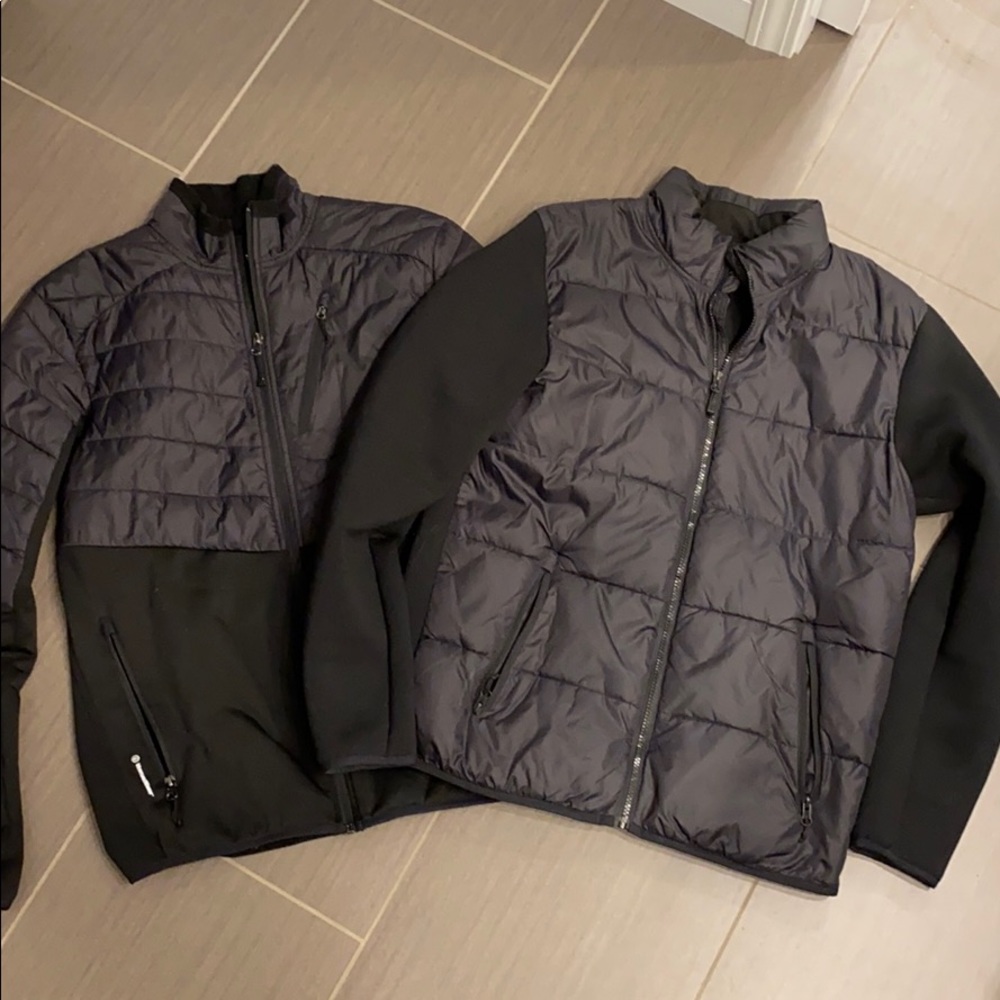 TWO men’s Champion jackets